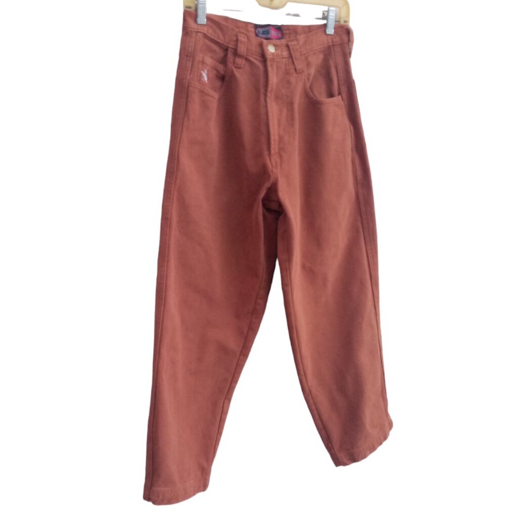 Black Flys rust vintage baggy jeans sz 30 (#0067)